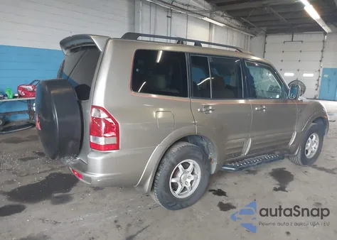 2002 Mitsubishi Montero Limited z USA, uszkodzony, nr VIN JA4MW51R62J066571